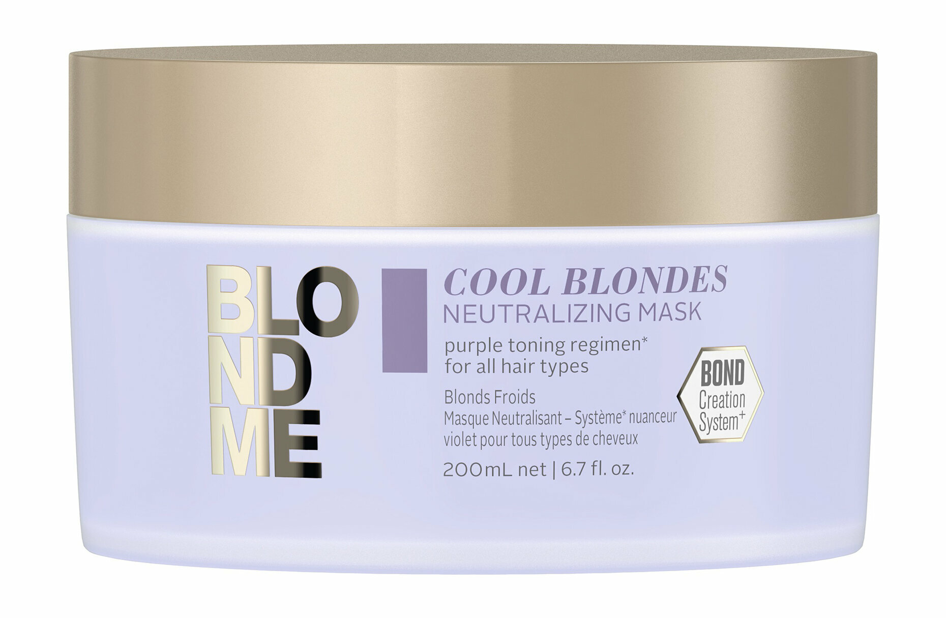 Маска для нейтрализации желтизны холодных оттенков блон Schwarzkopf Professional BlondMe Cool Blondes Neutralizing Mask