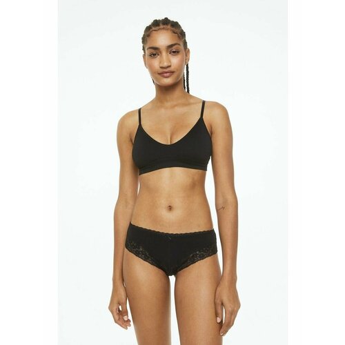 фото Трусы h&m, 3 шт., размер s, черный