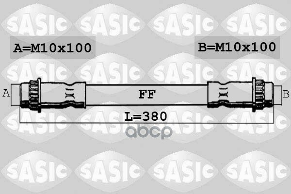 SASIC 6600041 (1401070480 / 4806H6) шланг тормозной