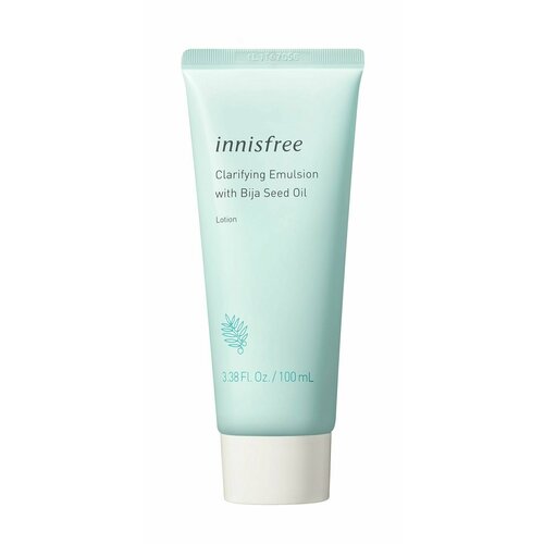 Эмульсия для проблемной кожи с маслом семян торреи Innisfree Clarifying Emulsion with Bija Seed Oil очищающая пенка для проблемной кожи с маслом семян торреи innisfree clarifying cleansing foam with bija seed oil