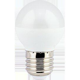 Светодиодная LED лампа шар Ecola G45 E27 (е27) 5,4W (Вт) 4000K 220V 75x45 premium K7QV54ELC