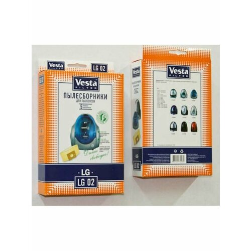 Пылесборники VESTA FILTER LG-0 мешки пылесборники vesta filter bs 02 для пылесосов bosch 5 шт фильтр