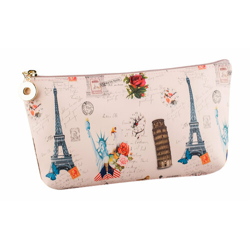 фото Косметичка гурмандиз, 30х10, бежевый