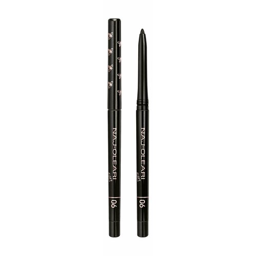 Автоматический карандаш для глаз 6 intense black Naj Oleari Irresistible Eyeliner and Kajal