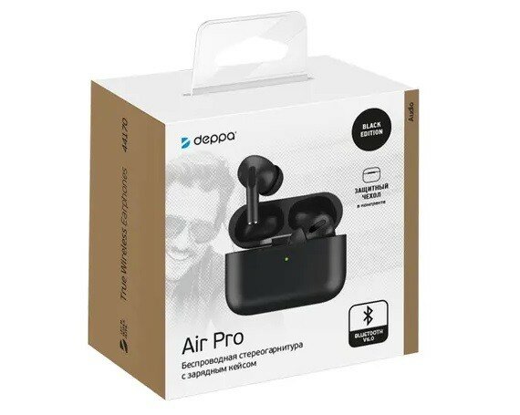 Bluetooth-гарнитура "Deppa AirPro 2"