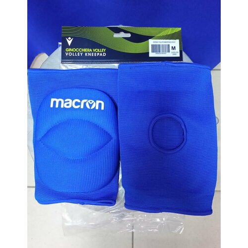 футболка macron размер m голубой Для волейбола Наколенники размер M волейбольные MACRON