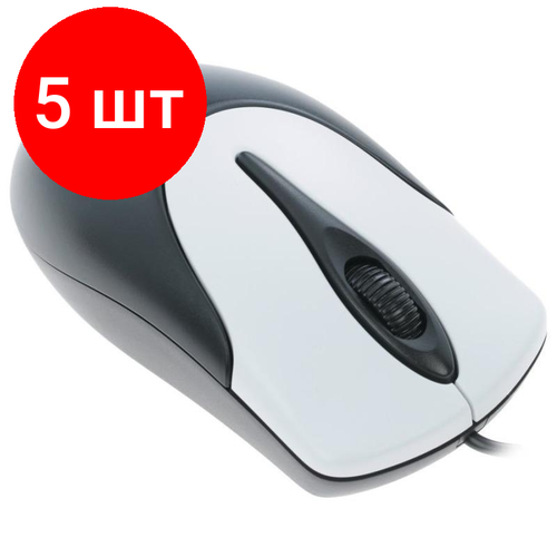 Комплект 5 штук, Мышь компьютерная Genius NetScroll 100 V2