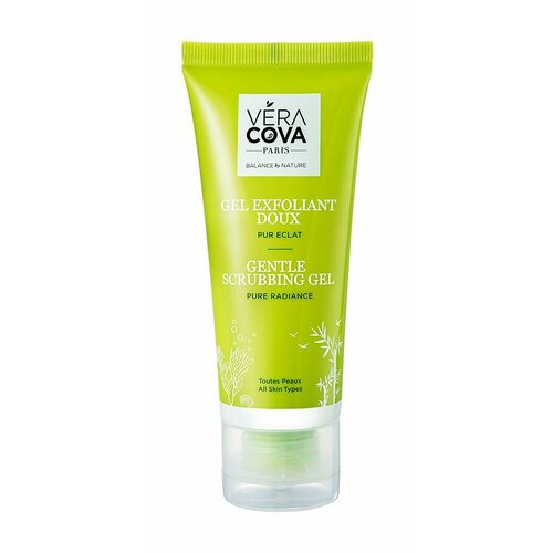 Нежный гель эксфолиант с морскими минералами и экстрактом зеленого чая Veracova Gentle Scrubbing Gel Pure Radiance