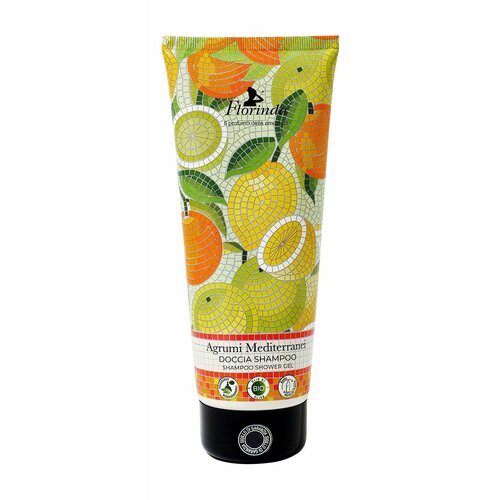 Гель для душа с ароматом апельсина Florinda Shampoo Shower Gel Agrumi Mediterranei florinda hand cream agrumi mediterranei