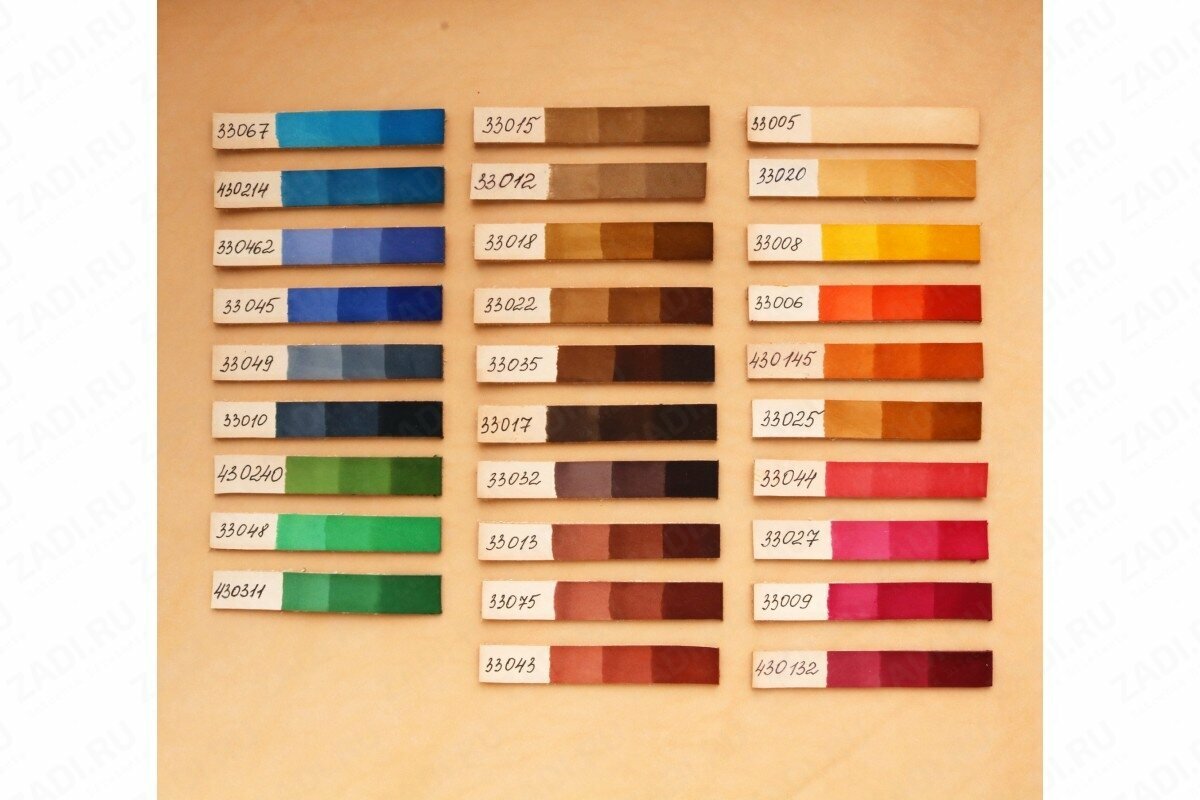 Краска для кожи Kenda Farben, 33009 брусничный цвет, объем 100мл