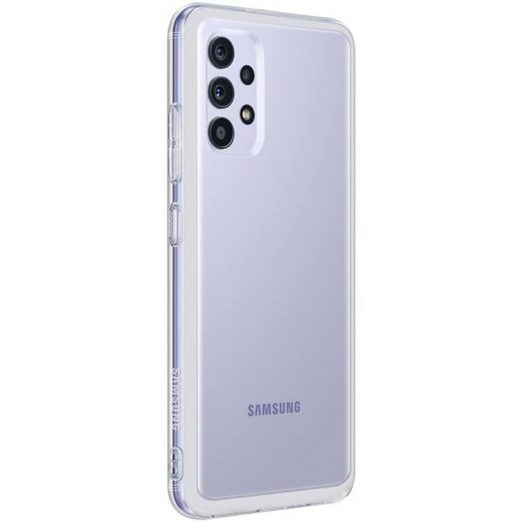 Чехол-крышка Samsung EF-QA325TBEGRU для A32, силикон, черный - фото №11