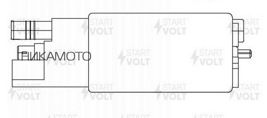 SFP0523 STARTVOLT Мотор бензонасоса для а/м Chevrolet Lanos (05-)/ZAZ Sens (97-) 1.3/1.5i (SFP 0523)