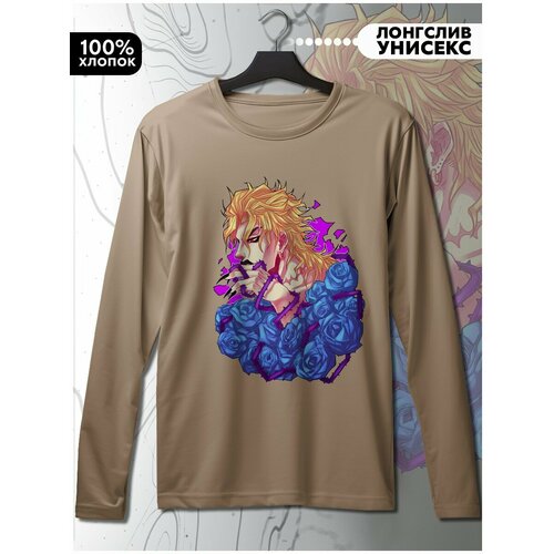 фото Лонгслив hypnotica, размер xs, бежевый