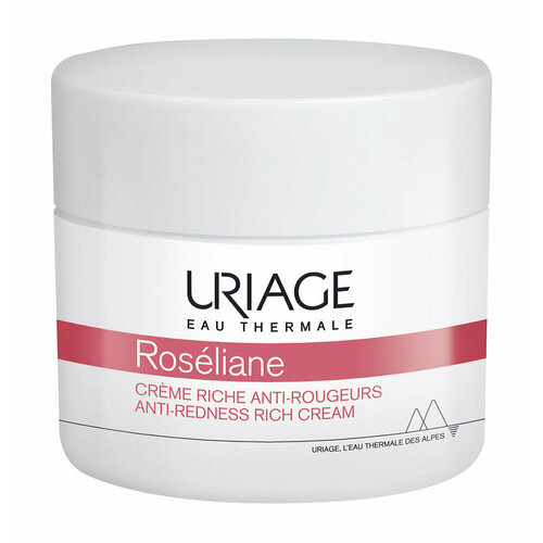 Насыщенный крем для лица против покраснений Uriage Roseliane Anti-Redness Rich Cream uriage roseliane anti redness cream