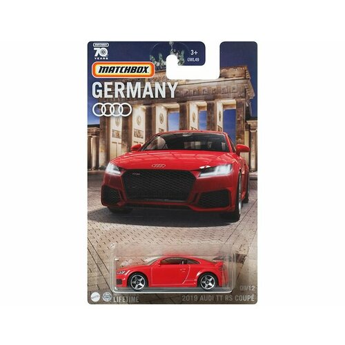 машинка mattel matchbox 1934 chevy master coupe арт hfr52 c0859 071 из 100 Машинка MATCHBOX 2019 AUDI TT RS COUPE Germany series 09/12 Mattel GVL49