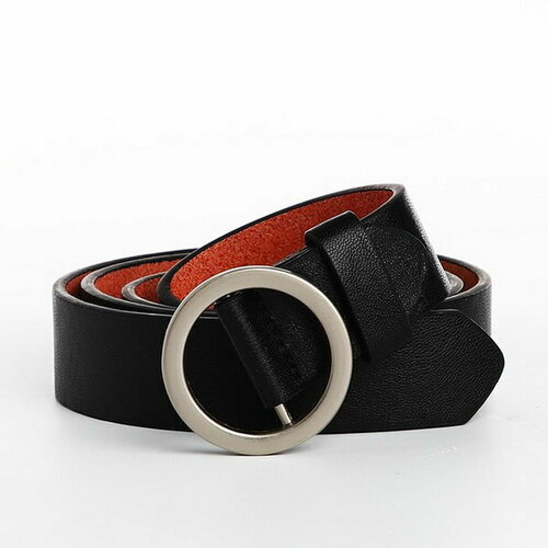 фото Ремень сима-ленд, размер 105, черный сима-лэнд