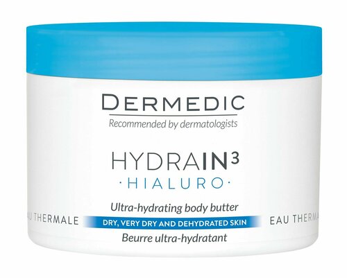 Ультра-увлажняющее масло для тела Dermedic Hydrain3 Hialuro Ultra-Hydrating Body Butter