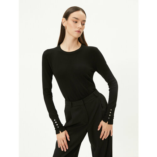 фото Свитер koton, размер 42, черный