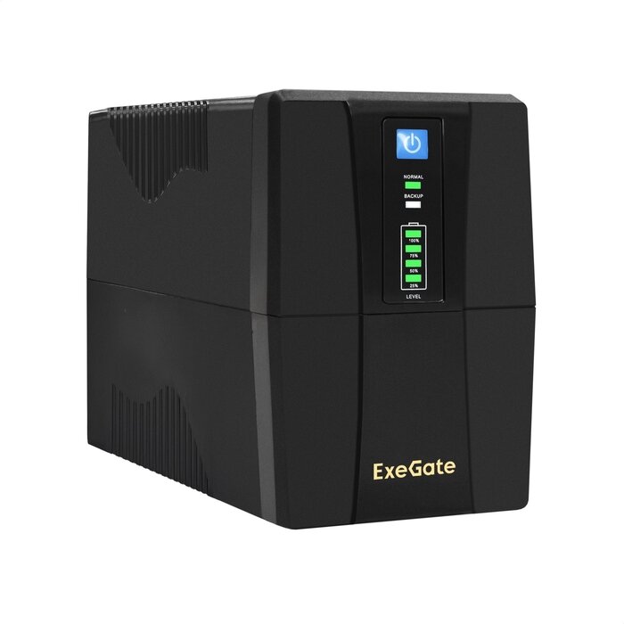 ИБП ExeGate SpecialPro UNB-800. LED. AVR.2SH. RJ. USB