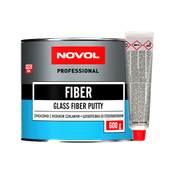 Шпатлёвка со стекловолокном Novol FIBER 0,6 кг