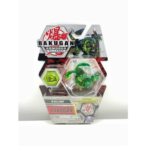 Фигурка-трансформер Bakugan S2 NilliousV2 Green 6055868/20124098