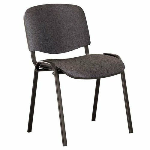 Стул посетителя изо (black C-73) сер.