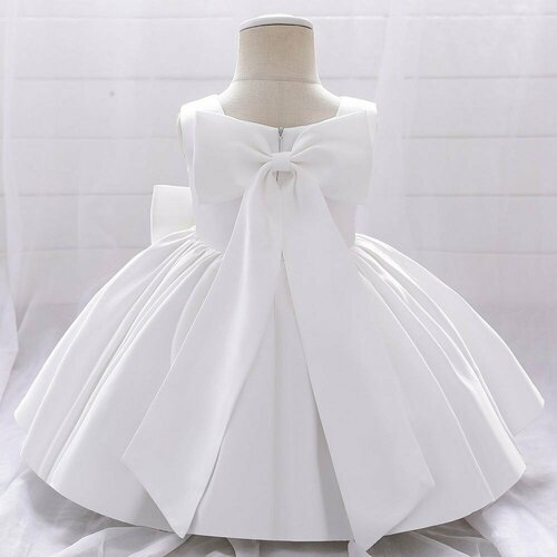 Платье NNJXD, размер 140, белый