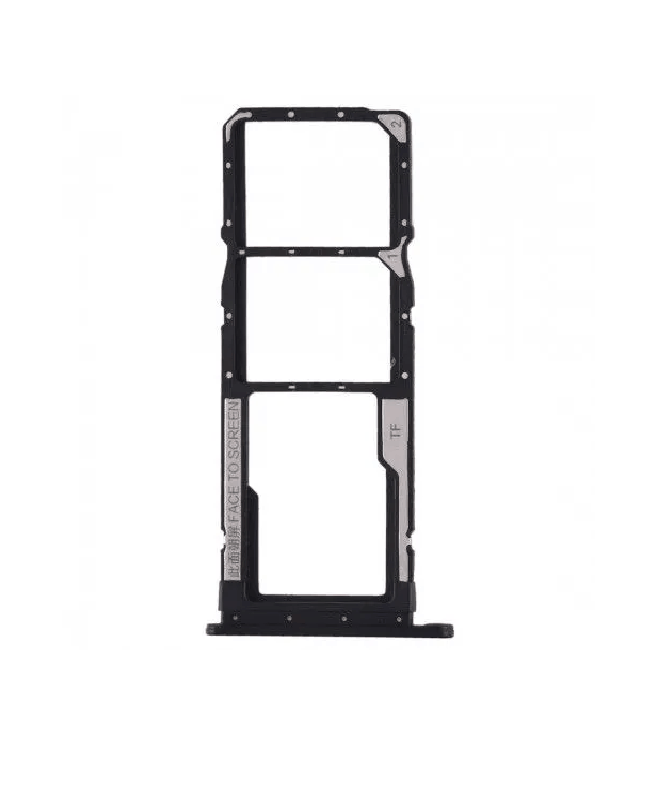 Держатель сим/ карты лоток/ Контейнер SIM для Xiaomi Redmi 7A черный