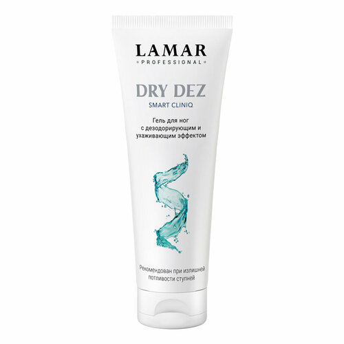 Lamar Professional Гель антиперспирант от потливости ног DRY DEZ 100 мл 375₽