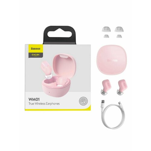 Беспроводные наушники True WM01 Bluetooth розовый 249500₽