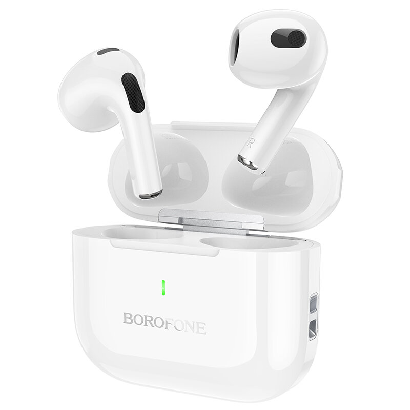 Bluetooth-наушники беспроводные вкладыши Borofone BW58 TWS White