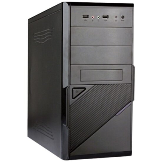 Корпус EXEGATE BA-201 Black mATX EX284018RUS