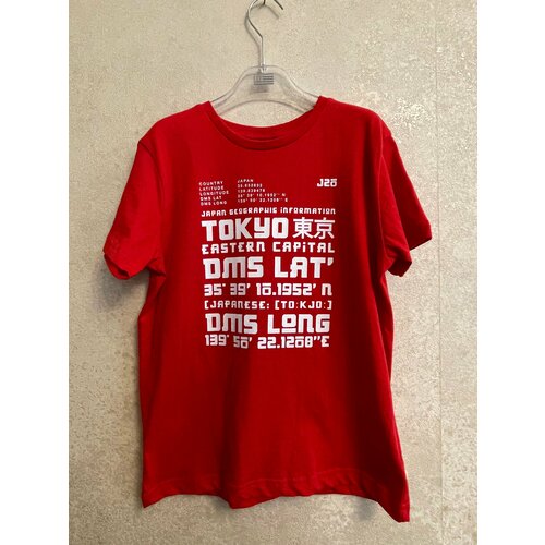 фото Футболка , размер 140, красный италия