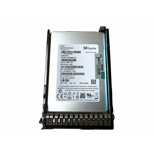 Диск HP SSD VK003840GWTHD G8-G10 3.84Tb 2.5 Sata 6G