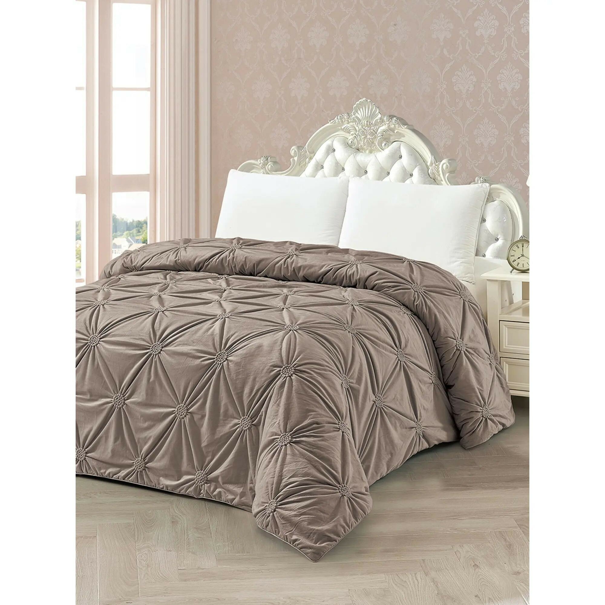 фото Romance Покрывало Bettani цвет: капучино (220х240 см)