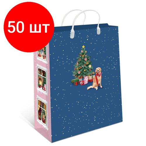 Комплект 50 штук, Пакет пластик Medium НГ 260х240х90мм, арт. 0428.279к