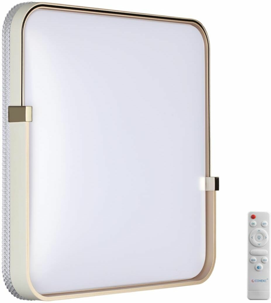 Светильник Sonex PALE SN 140 пластик/золотой LED 70 Вт OLIDI WHITE