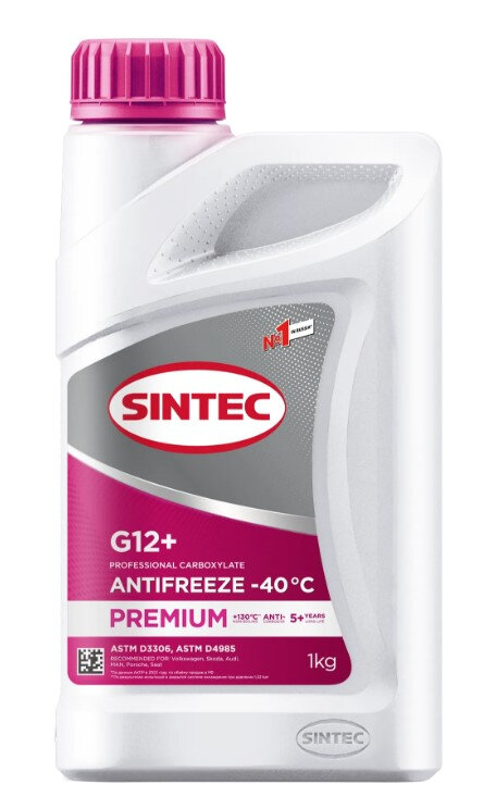 Антифриз SINTEC PREMIUM G12+