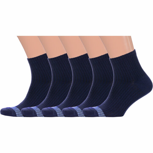 фото Носки красная ветка, 5 пар, размер 25, синий
