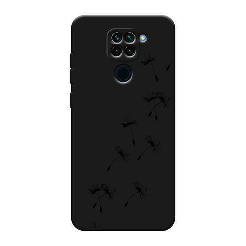 Матовый силиконовый чехол Летящие одуванчики на Xiaomi Redmi 10X / Сяоми Редми 10X