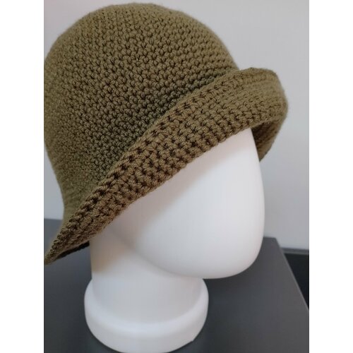 Панама , размер 58, зеленый