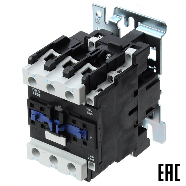 Пускатель магнитный ПМЛ 4100 380В 63А 1з+1р IP00 без реле Электротехник