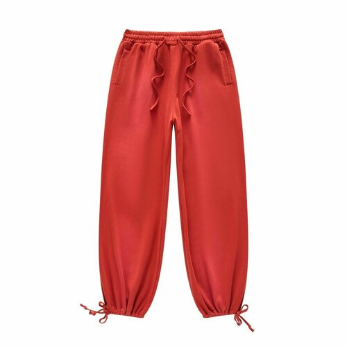 брюки Off Street, размер XS, красный