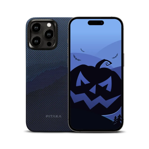 Чехол Pitaka StarPeak MagEZ 4 для iPhone 15 Pro Max (6.7), Over The Horizon, кевлар (арамид) беспроводное зарядное устройство pitaka magez slider съёмный power bank sl1001