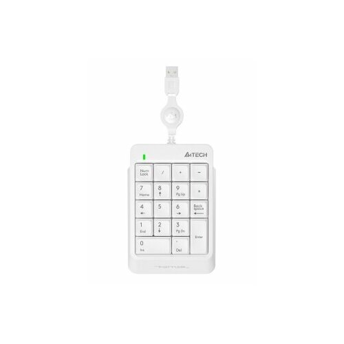 Числовой блок A4 Fstyler FK13 белый USB slim для ноутбука RU 182100₽