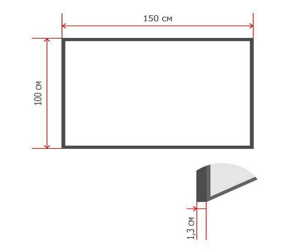 Доска пробковая Attache 100x150cm Black Frame 1504384 - фото №12