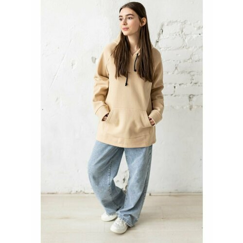 фото Худи blacksi, размер l, бежевый