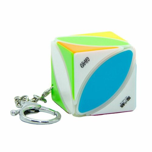 Брелок QiYi Ivy cube keychain / Головоломка для подарка qiyi mofangge coin tetrahedron pyramid magic cube toy speed puzzle strange shape coin neo cube newest qiyi pyramind cube