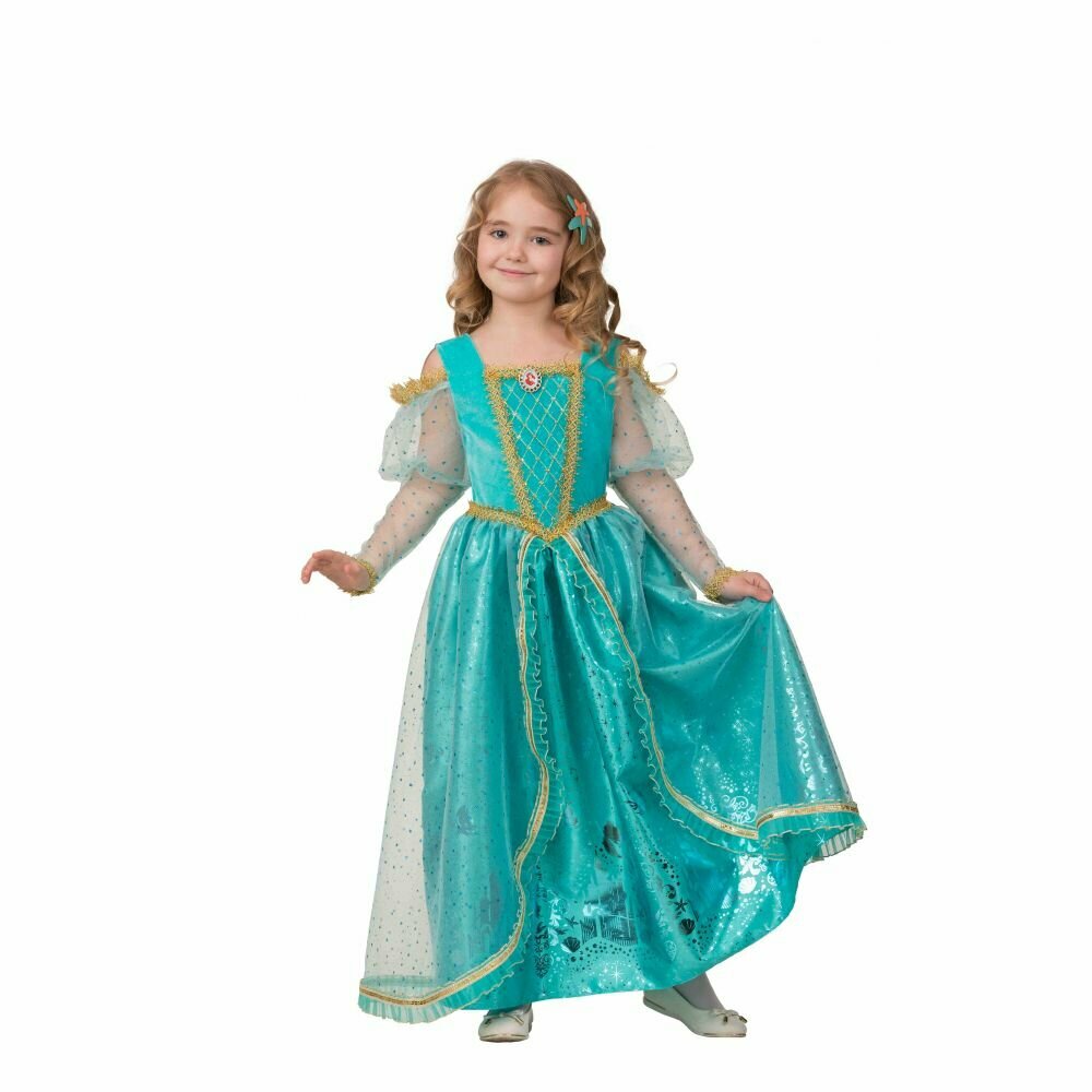 Детский карнавальный костюм Принцесса Ариэль Батик, рост 128 см