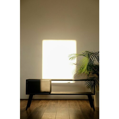 Тумба под телевизор TV-тумба 115см50см30см черная 14990₽